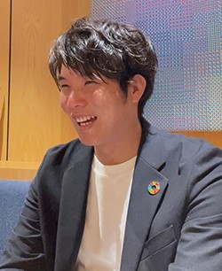 講師：株式会社Blueberry社代表取締役CEO 柴田 涼太郎氏の写真です
