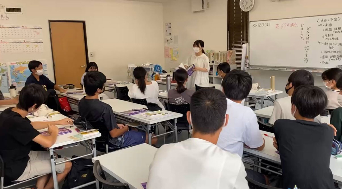 学研教室の卒業生 古川瑠菜さんです