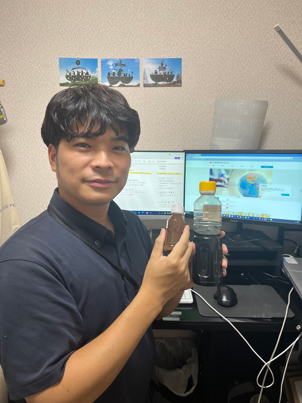 穴澤さんの正面写真です