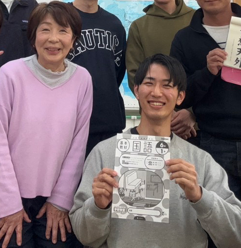 中島さんと先生の2ショットです