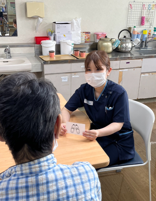 中島さんのお仕事中の様子です