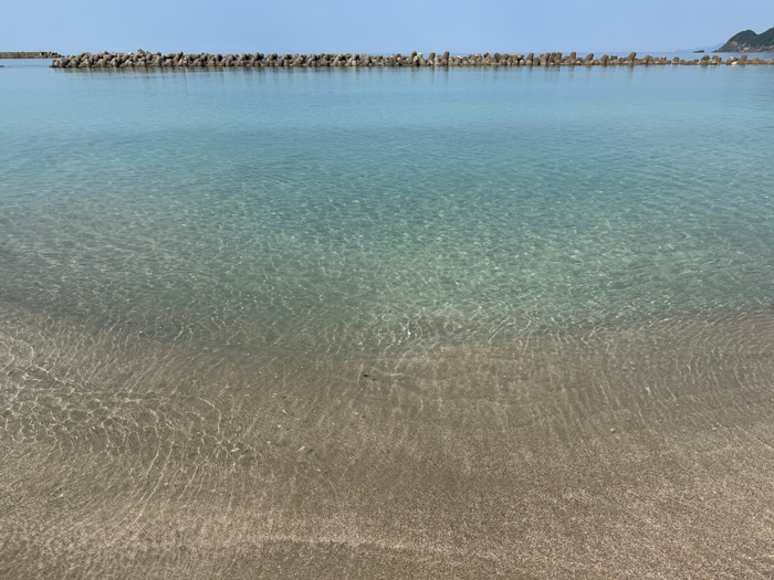 松本さんが仕事の現地調査で訪れた海岸です。