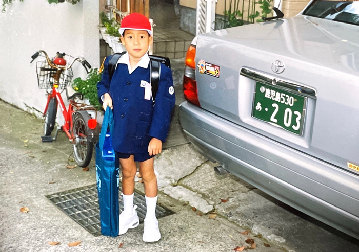 学研教室に通っていた頃の藤﨑さんです