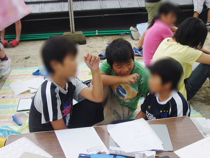 学研教室へ通っていた当時の中川さんです