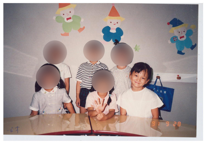 当時通っていためばえ教室での集合写真です