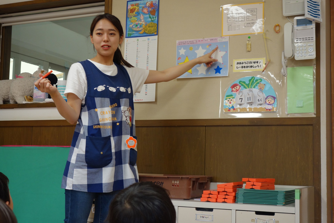 学研幼児教室の卒業生　花瀬さん